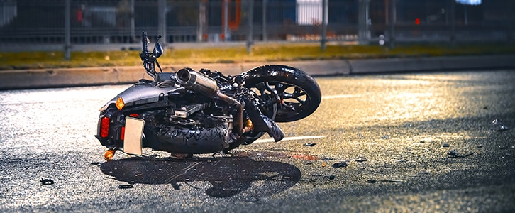 LR Motorcycle Accident
